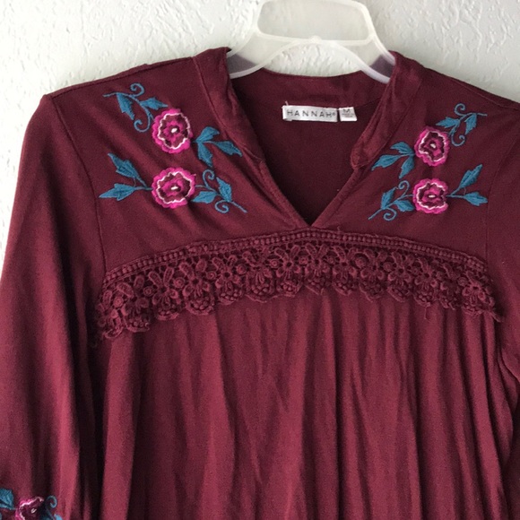 Hannah Tops - Hannah Embroidered Top
